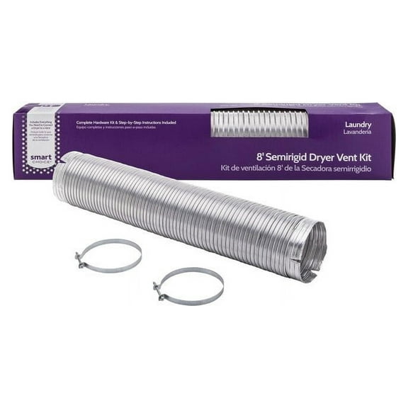 Frigidaire 5305512431 Laundry Accessories 8" Semi Rigid Dryer Vent Kit
