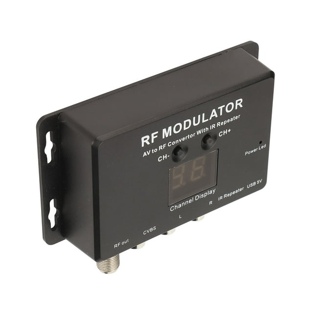 RF Modulator, AV To RF Convertor 21 Channel PAL NTSC PCB Circuit Design USB Port for Set Top Box for DVD