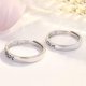 thumbnail image 1 of OHDUJK Pareja Anillos, 2 Piezas Amor Globo Matchstick Figura Pareja Anillos Conjunto Promesa Alianzas de Boda Amante para él y ella ShuxiuWang 8390605062308, 1 of 1