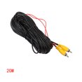 thumbnail image 1 of Inteprter Cable de vídeo Universal RCA a de 6m/10m/12m/15m/20m, Cable de visión trasera de marcha atrás para coche, Cable de vídeo para Juegos de teclado y mouse para computadora 20m, 1 of 5