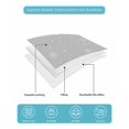 thumbnail image 5 of Quilts Twin-XL Size Bedding Set, Grey Christmas Snowflake Lightweight Quilted Comforter, Winter Snowflake Xmas Soft Reversible Bedspread Coverlet with Pillow Covers for All Season, 68" x 98", 5 of 7