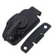 thumbnail image 2 of Cerraduras de mesa de hierro, hebillas para mesa de entrenamiento de comedor, conectores, pestillo de hoja de mesa, accesorios de hardware con tornillos negros, 2 of 7