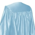 thumbnail image 3 of Endea Graduation Shiny Light Blue Graduation Gown for Preschool, 3 of 7