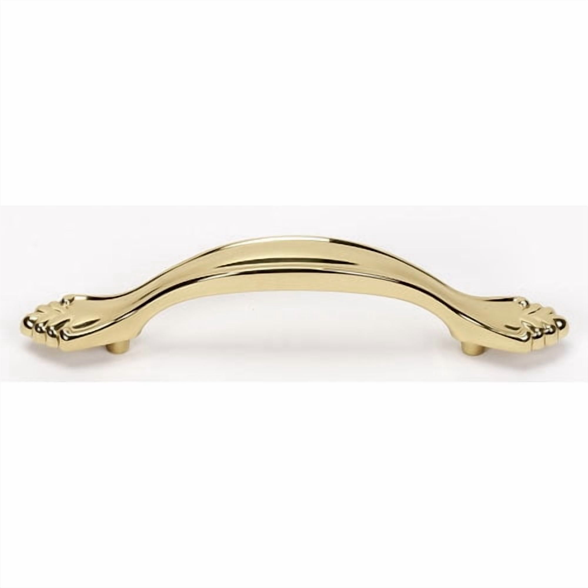 Alno A1456-35-PA Bella 3-1/2" Cabinet Pull Polished Antique