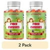 (2 pack) Vitamatic Kids Prebiotic Fiber Gummies for Adults - 4G Fiber Extra Strength - Zero Sugar Added - 60 Pectin Based Gummies - Digestive Health & Regularity Support
