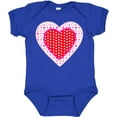 thumbnail image 3 of Inktastic Valentine Red Heart with Dots Boys or Girls Baby Bodysuit, 3 of 5