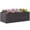 Dark Gray, variant on Beyamis Raised Garden Bed for Spring, Steel Outdoor Planters with Reinforced Rods, 71" x 36" x 23", Dark Brown