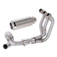 thumbnail image 3 of Tubo De Escape Completo Sistema De Escape Completo DeCat HeaderSlipon Silenciador Apto Para Yamaha MT09/FZ09//XSR 900/Tracer 900/FJ09 Octpeak Full Exhaust System, 3 of 8