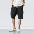 thumbnail image 2 of Men's Casual Shorts Mens Basketball Shorts Mens Workout Mesh Work Out Short Stretch Comfy Clothes 8 Lounging Active Sports Wear Men Short Male Casual Black 3XL, 2 of 9