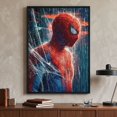thumbnail image 5 of 5D DIY Superhero Diamond Painting Kit with Full Drill Crystal Rhinestones for Beginners Wall Art Decor 12x16 Inch, 5 of 7