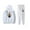 White, variant on Lefty Sm Rapper Hoodie Jogger Pant 2 Piece Sets Men Women Sweatpants 2 Piece Suit