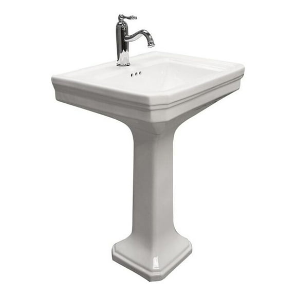 Barclay Drew 610 Column Only , White