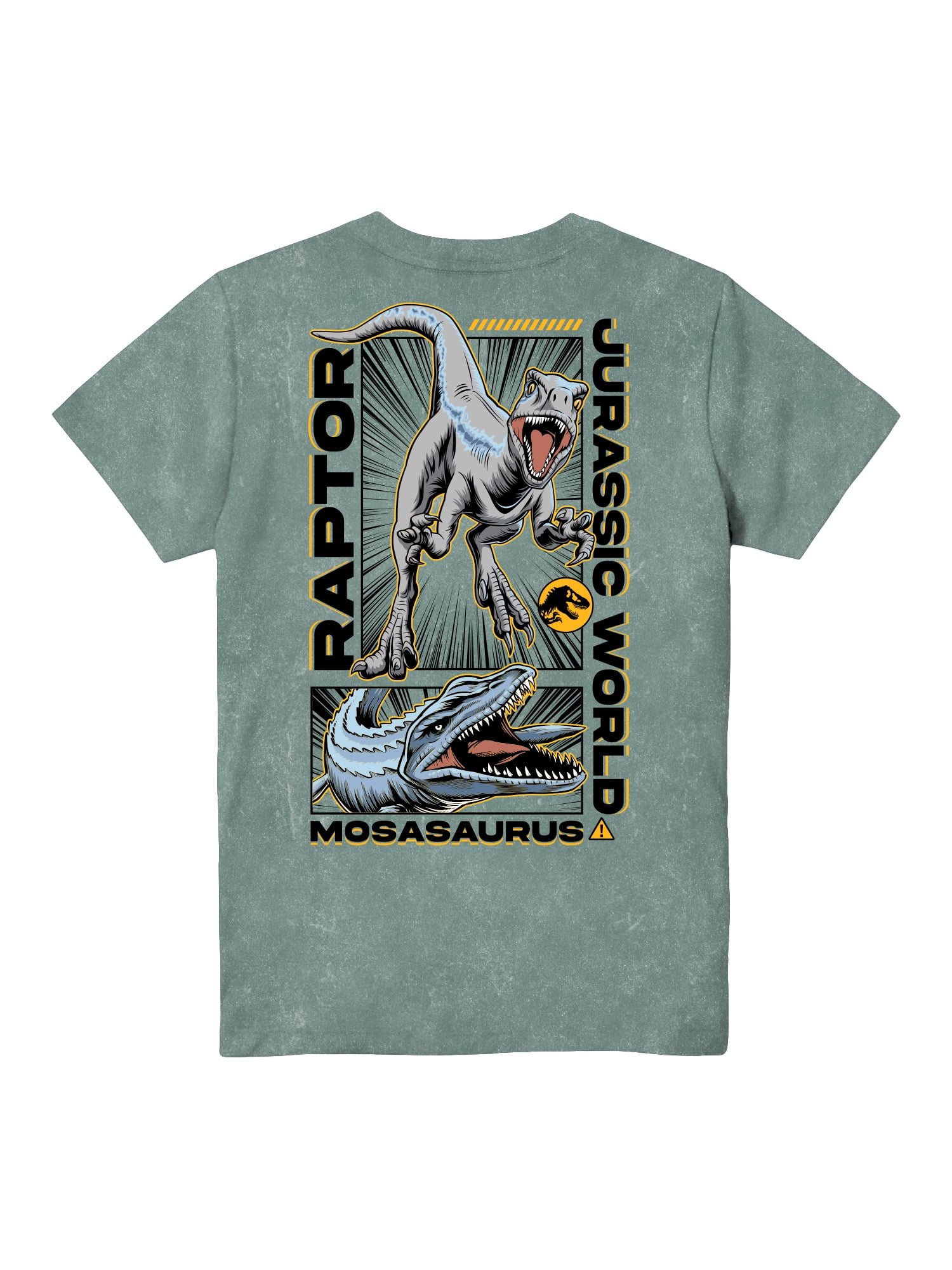 Jurassic Park Gruesome, Graphic Short Sleeve T-Shirt, Boys, XS-XXL