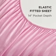 thumbnail image 4 of The Sheet Lab Regal Dreams Sheet Sets, 4-Piece King, Lilac Sachet, 4 of 8