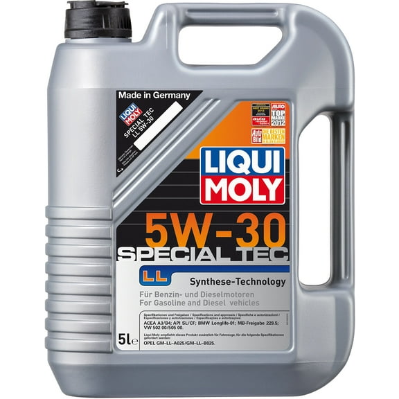 Liqui Moly Special Tec LL 5W-30 Motor Oil 2249 5 Liter
