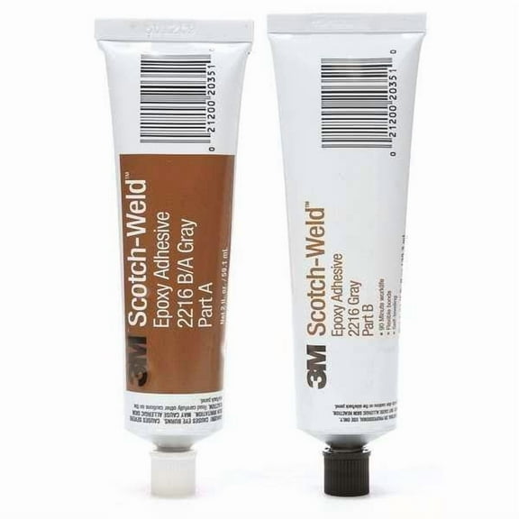 3m Epoxy Adhesive,Tube,2:3 Mix Ratio 2216