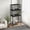 Black + Steel, variant on Extra Large Wooden Hamster Cage Multi-Layer Gerbil Habitat with Pull-Out Tray, Seesaws, Water Bottle, Ladder, Openable Top for Dwarf Hamster Activity Center Natural