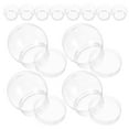 thumbnail image 5 of WEAVILUX 12Pcs Fillable Plastic Snow Globes Transparent Water Globe Jar for Home Decor, 5 of 8