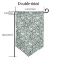 thumbnail image 7 of Wukai Hand Drawn Chickens Print Garden Flag 12.5x18 Inch Double Sided Sun-resistant Rain-resistant, Wrinkle-resistant Colorfast(Only Flag), 7 of 7