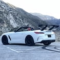 thumbnail image 3 of Ikon Motorsports Universal Fit Trunk Spoiler, V1 57'' Spoiler Blade V1 Brackets
V4D Legs V4A Side Plates Unpainted ABS + Aluminum Rear Trunk Lid Spoiler Wing Lip for Most Coupe Sedan Hatchback Wagon, 3 of 9