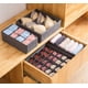 thumbnail image 2 of Organizador de Cajones,Caja de Almacenamiento de Ropa Interior Plegable de 4 Piezas,, 2 of 5