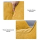 thumbnail image 4 of Almohada de corduroy, amarillo, 4 of 6