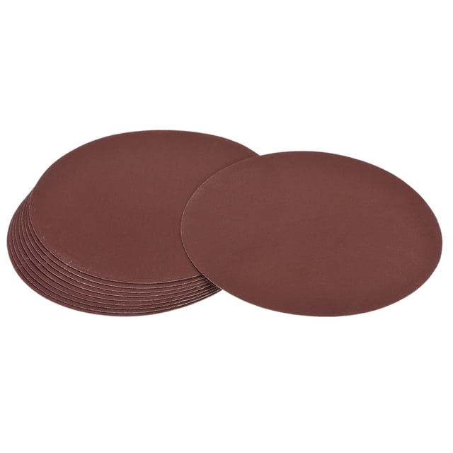 Disco de lijado PSA de 5 pulgadas de Uxcell, papel de lija de óxido de aluminio con respaldo adhesivo, 800 Grit, paquete de 10