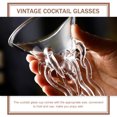 thumbnail image 3 of Shisuyan Verre à Cocktail Gobelet Exquis en Verre de Pieuvre Verres à Vin pour Fête, 3 of 8
