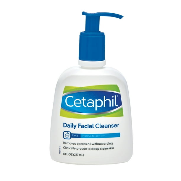 Cetaphil Daily Facial Cleanser for Normal/Oily Skin 8 oz