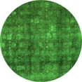 thumbnail image 1 of Ahgly Company Indoor Round Persian Green Traditional Area Rugs, 7' Round, 1 of 1