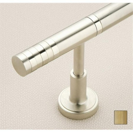 Vesta 1006 Curtain Rod Set 75 In Antique Brass 48 In