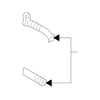 Genuine OE Volkswagen AC Hoses - 1J0-820-721-BP