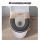 thumbnail image 5 of Zipper Model Toilet Seat Household Embroidery Sitting Washer Toilet Seat Cover Cute Washer Toilet Seat, 5 of 6