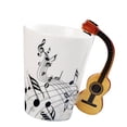 thumbnail image 1 of Tazas de Cafe Perfecl Taza de cerámica Guitarra de madera libertad, 1 of 6