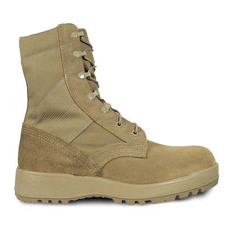 McRae Men\'s Steel Toe Military Combat Boots With Vibram Soles Coyote Brown 10.5 McRae Terassault T1 Hot Weather Performance Combat Boot  main image 4