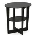 thumbnail image 1 of Furinno Jaya 15019WN Table d'Appoint Ovale, Noyer, 1 of 4