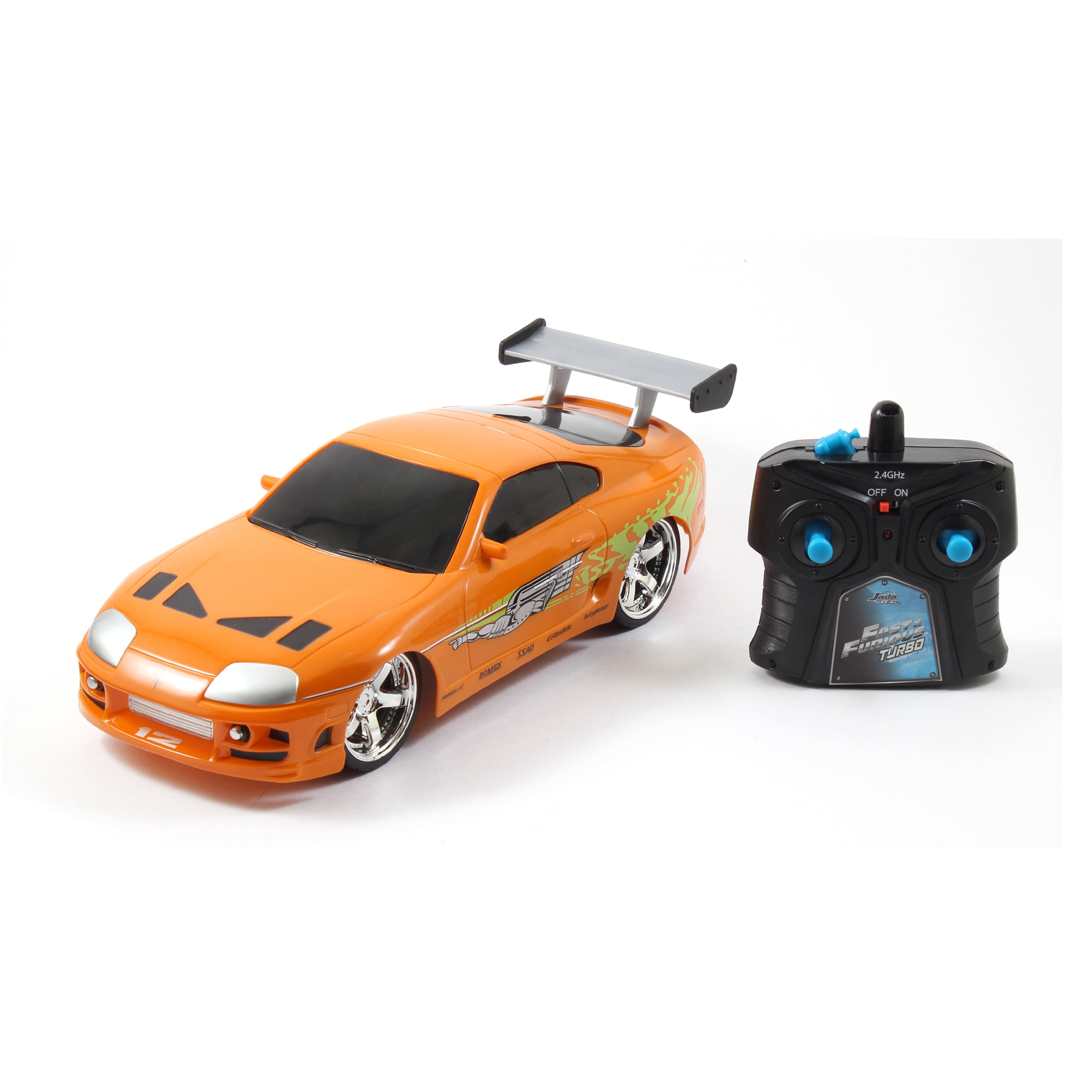 Jada Toys - Fast and Furious 1:16 Radio Control, Brian's Toyota Supra