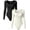 Black,beige, variant on Women's 2 Piece Bodysuits Sexy Ribbed One Piece Long Sleeve Button Square Neck Tops Bodysuits