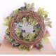 thumbnail image 4 of Corona de flores de peonía artificial,Coronas de primavera de peonía para puerta de entrada, coronas de verano de rosas exteriores,Decoraciones de puerta de entrada, decoración de pared, 4 of 5
