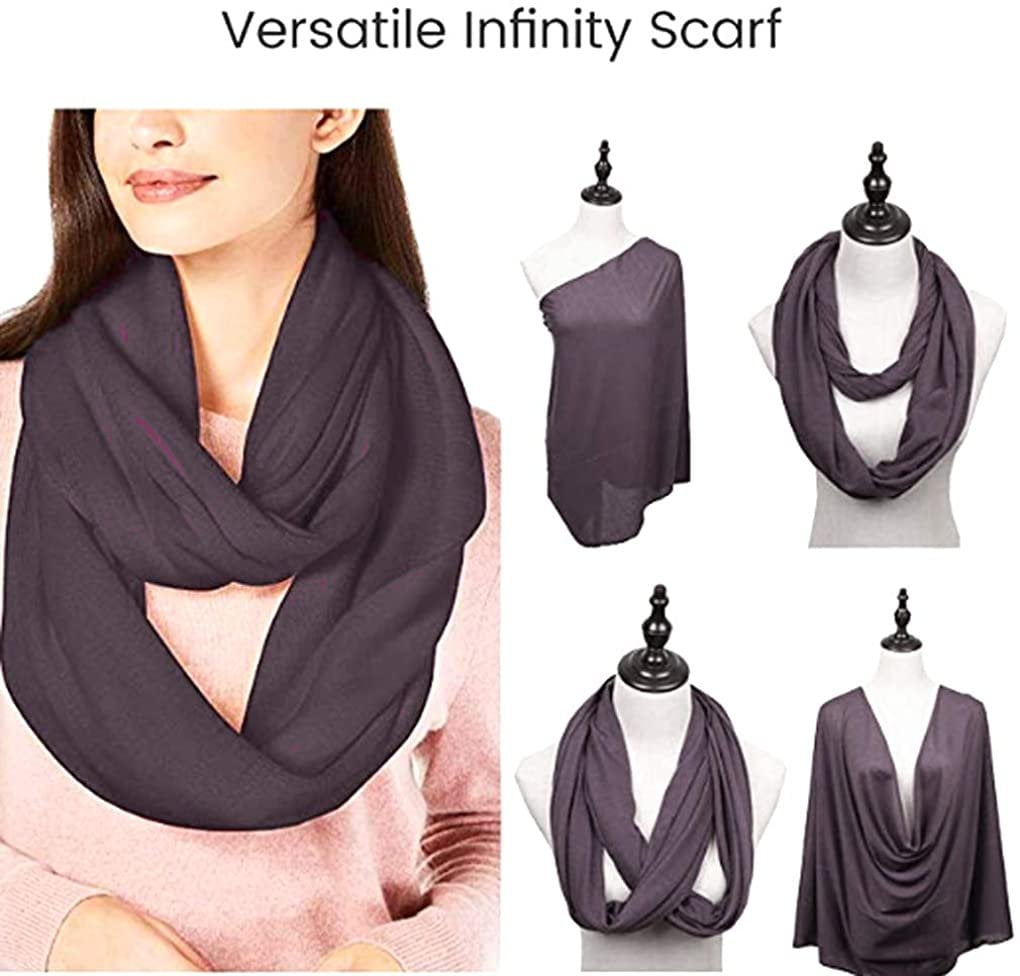 Thin silk scarf Eternity