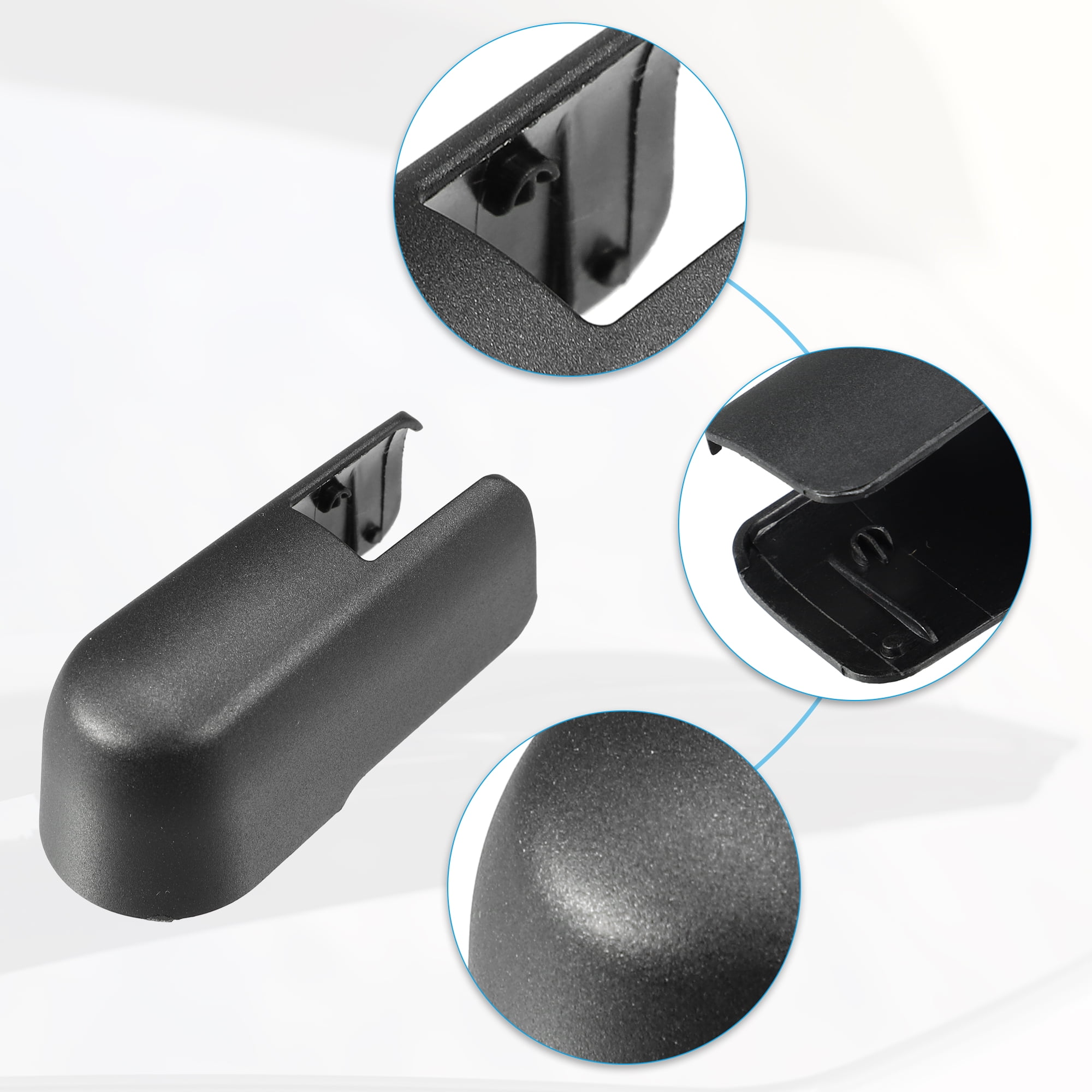 Unique Bargains Car Rear Windshield Wiper Arm Cover Cap for