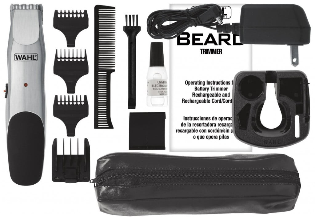 cutting hair with wahl beard trimmer