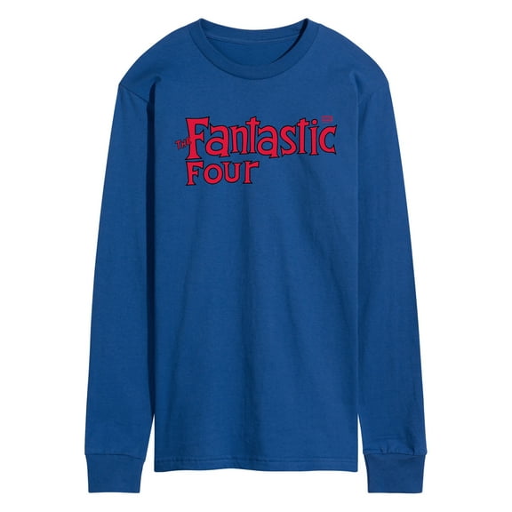 Marvel - Fantastic Four Classic Logo - Men's Long Sleeve Graphic T-Shirt