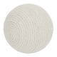 thumbnail image 2 of Bola de sisal para gato, alivia el aburrimiento, dientes, garras, molienda, bola interactiva para rascar gato de sisal, para gatos, gatitos, color blanco, 2 of 12