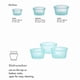 thumbnail image 2 of Reusable Silicone Storage Bags - Leak-Proof Zip Lock for Food, Vegetable, and Snack Organization, 2 of 5
