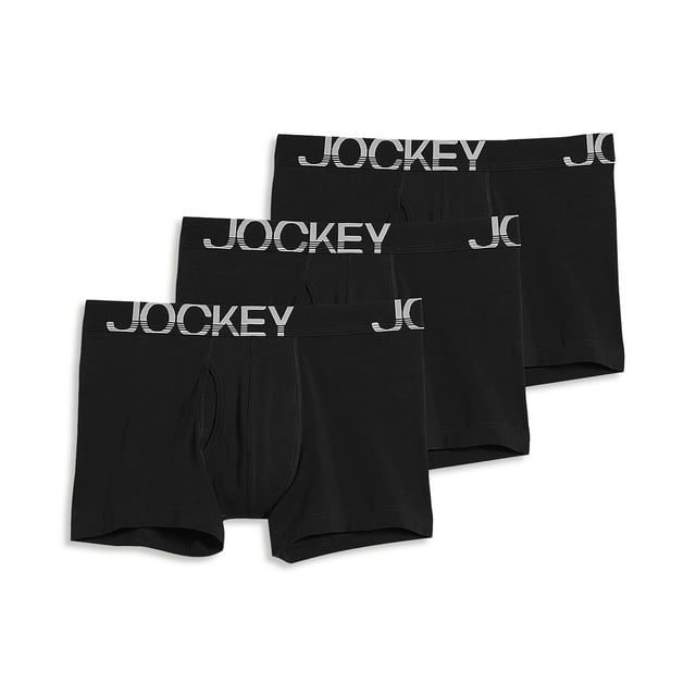 Jockey Boxeur-Brief ActiveStretch pour Hommes de 4 Po - Lot de 3