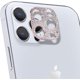 thumbnail image 1 of Protector trasero de cámara Bling (oro rosa) para cámara Iphone 12 Pro Max, pegatina protectora de diamante, cubierta de lente de lente de cámara para Apple Iphone 12 Pro Max Rojo Verde Cocina, Decoración y Otros, 1 of 5