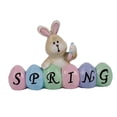 thumbnail image 2 of GUOOL Easter Bunny Egg Statue Easter Bunny Figurine Bunny Figurines Home Decor Easter Bunny Decorations for Garden Yard Home Events Style B, 2 of 9