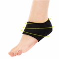 thumbnail image 4 of 1 Pair Wraps Plantar Fasciitis Therapy Relieve Heel Pain Support Protective Socks, 4 of 6