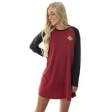Star Trek Serie Originale Serie Juniors Raglan Sleep Nightgown (Spock, SM